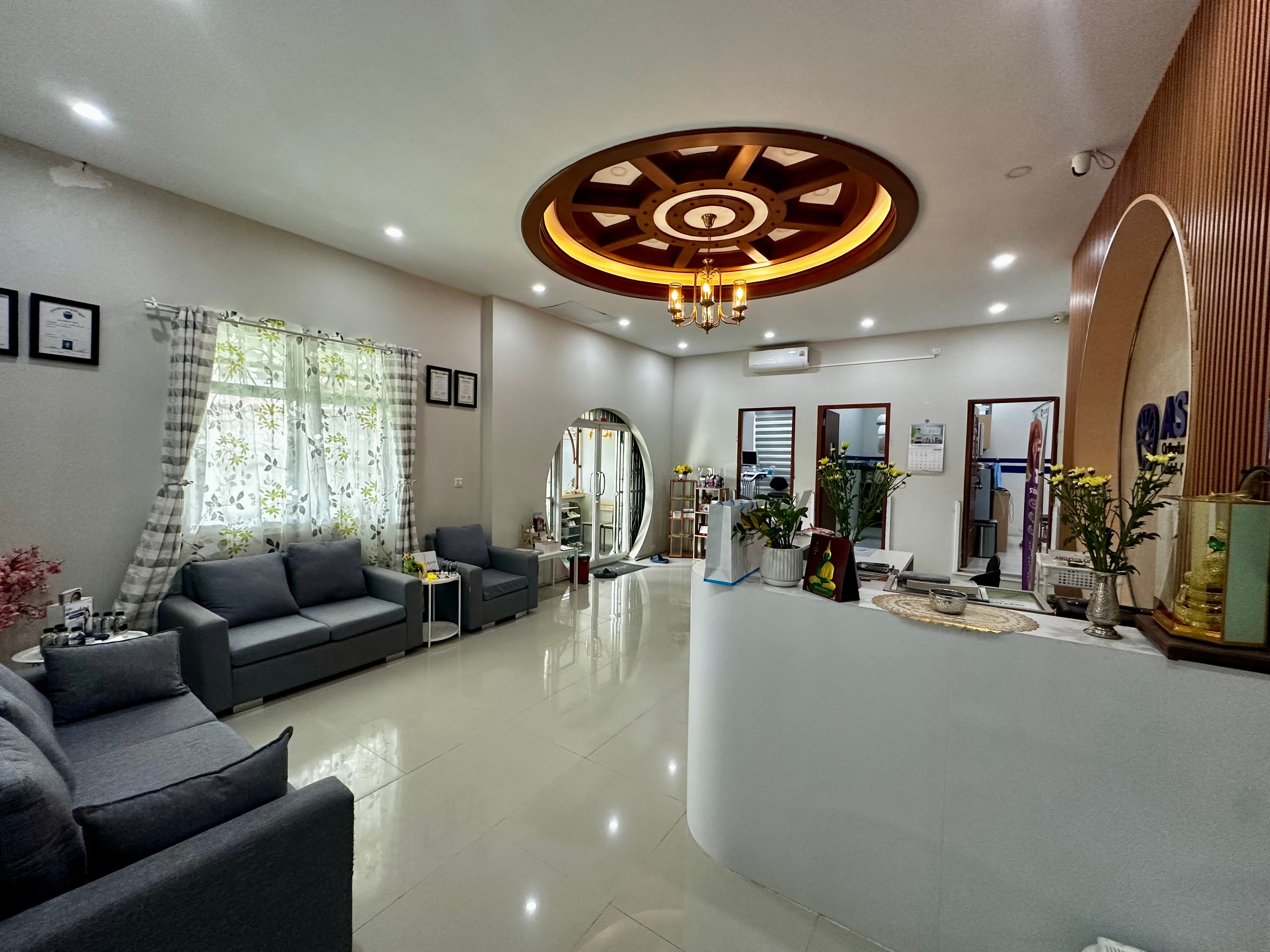 Clinic waiting room