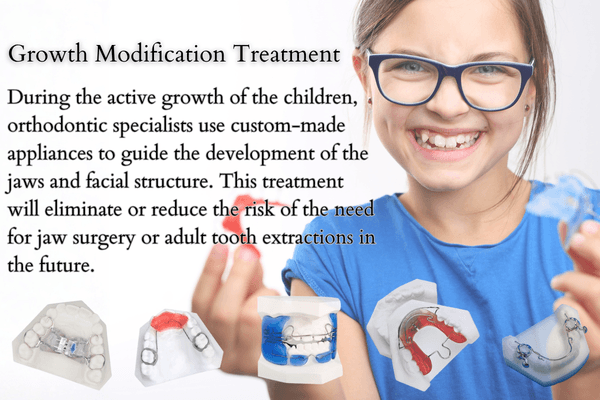 Growth modification orthodontic treatment